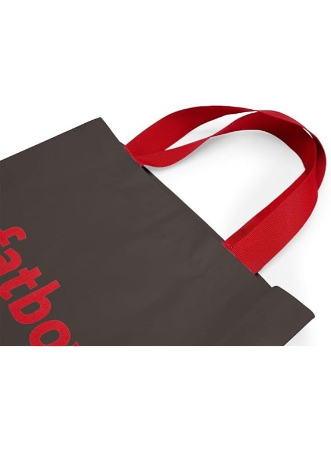 Fatboy حقيبة فات بوي باجي - حقيبة قطنية كبيرة متينة (أرض، 61 × 55 سم) | حقيبة تسوق، سفر وتخزين متينة - Image 4